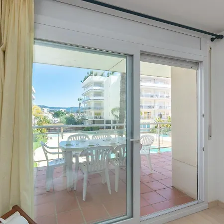 Bonito Aparatamento Con Vistas A La Piscina Av-70 * Rosas